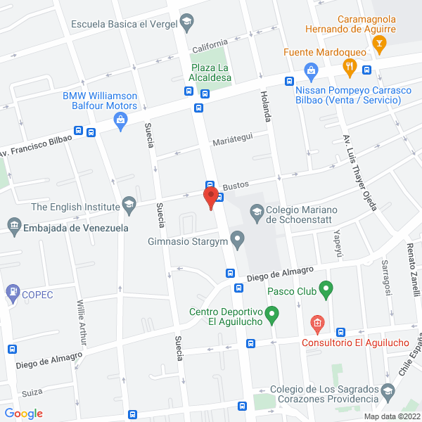 Map of Embajada de Hungría