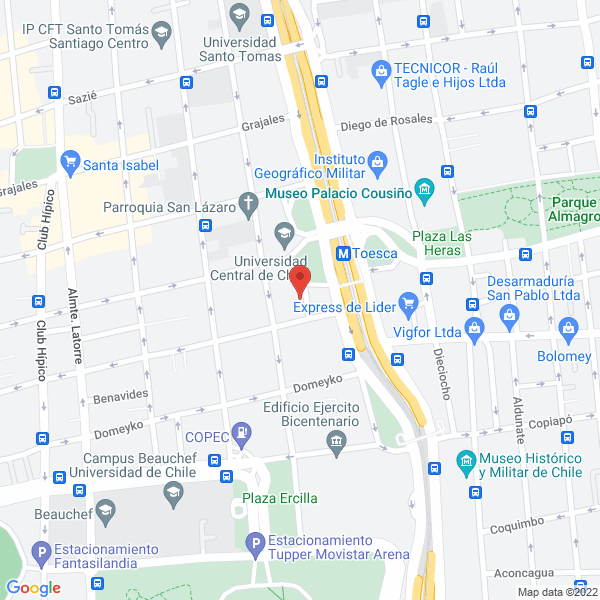 Map of Escon Ltda.