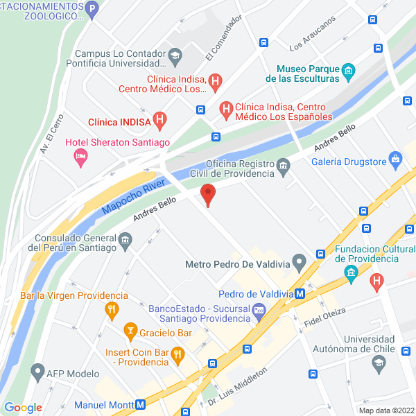 Map of Escuela de Seguros A.G.