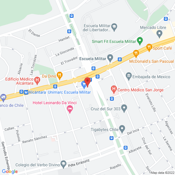Map of Electrónica Cárdenas Ltda.