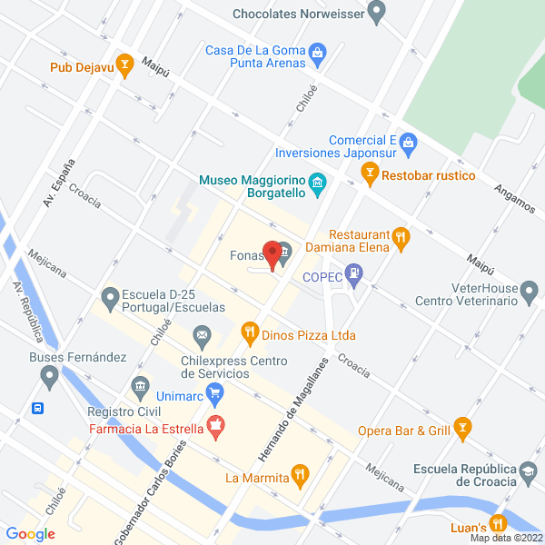 Map of Escort Ltda.