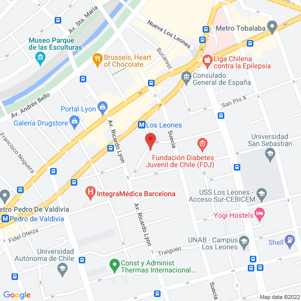 Map of Empresa Constructora Brotec S.A.