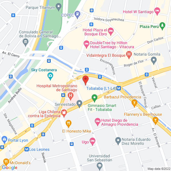 Map of Executive English Solutions