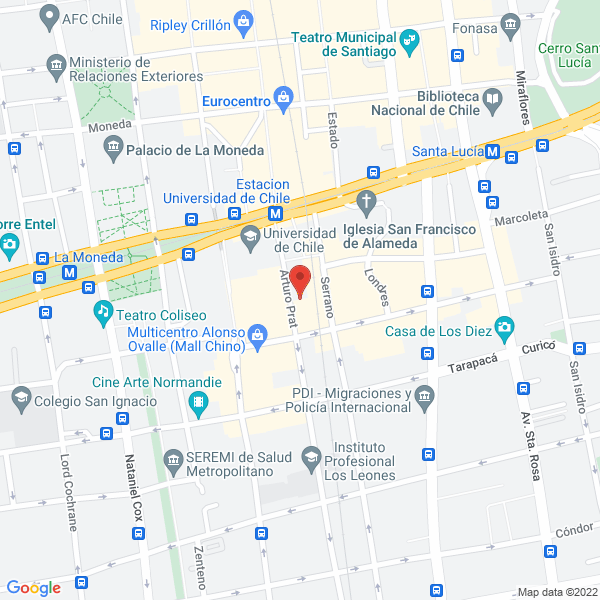 Map of El Zurcidor Japonés M.R.