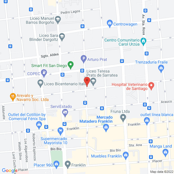 Map of Encuadernación Artesanal Bernardino Olmedo