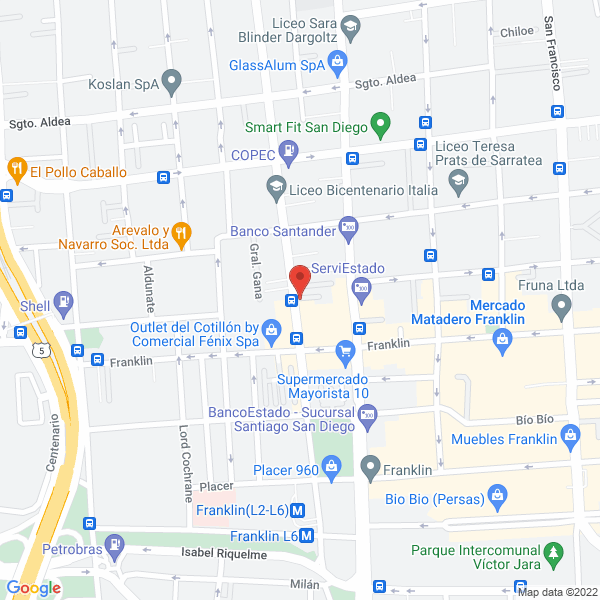 Map of Express Security Ltda.