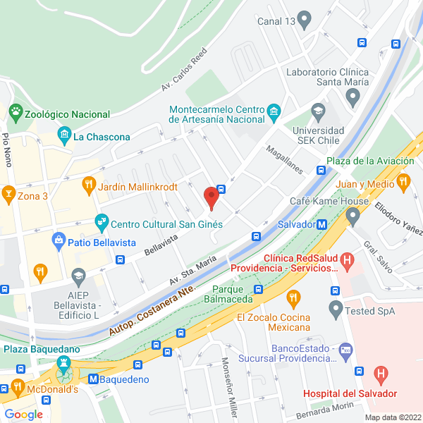 Map of E.N.F.A.