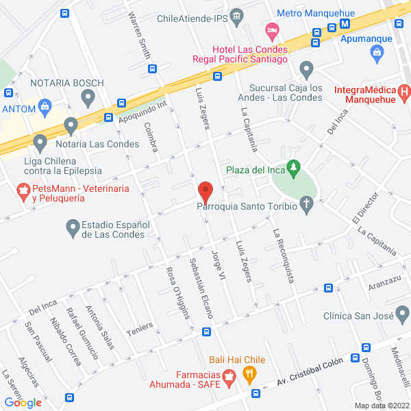 Map of Enfermeras a Domicilio - Cenep