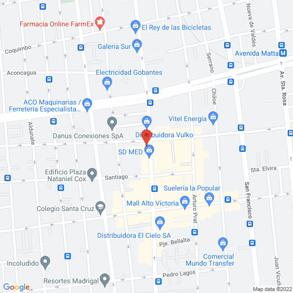 Map of Escarapela's Krupitzky