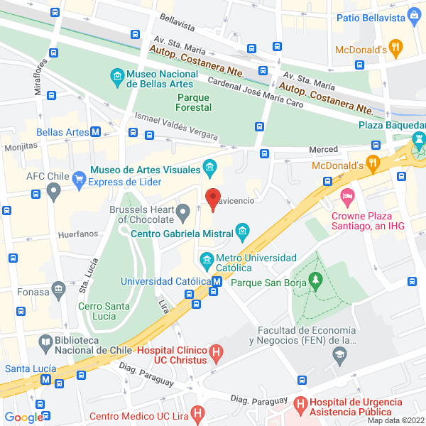 Map of Emg Consultoría en Economia Gestión y Me