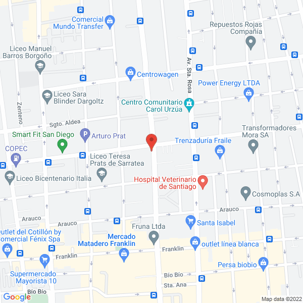 Map of Enchapados Firenze