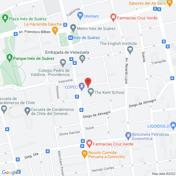 Map of Equipos e Insumos Médicos Myriam Aldana