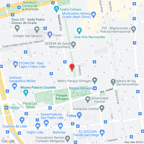Map of El Mimbre