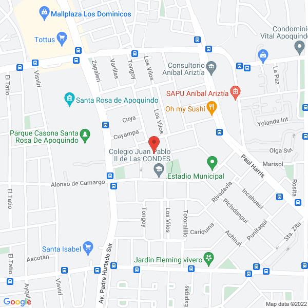 Map of EMB