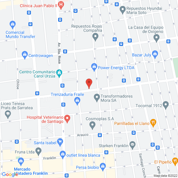 Map of Exhaust Systems Ltda.