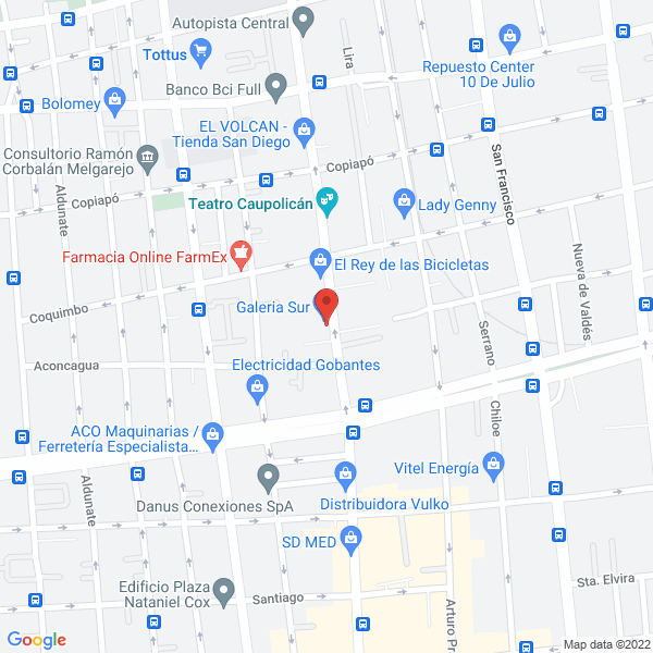 Map of Electrónica Orfali Ltda.