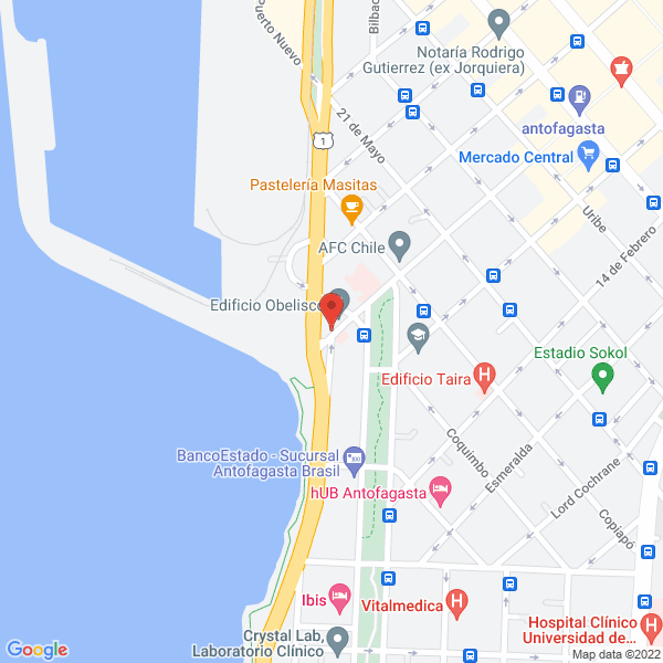 Map of Ediap Guarda, Luis Jorge