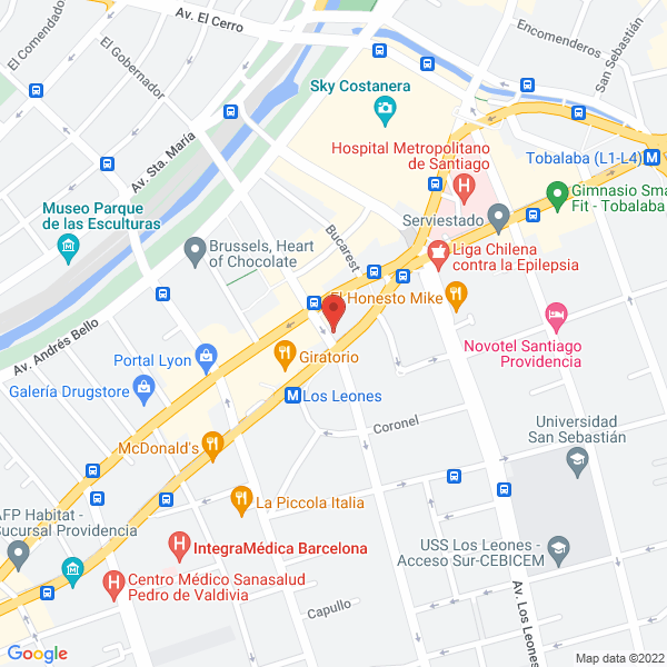 Map of Estética Urbana