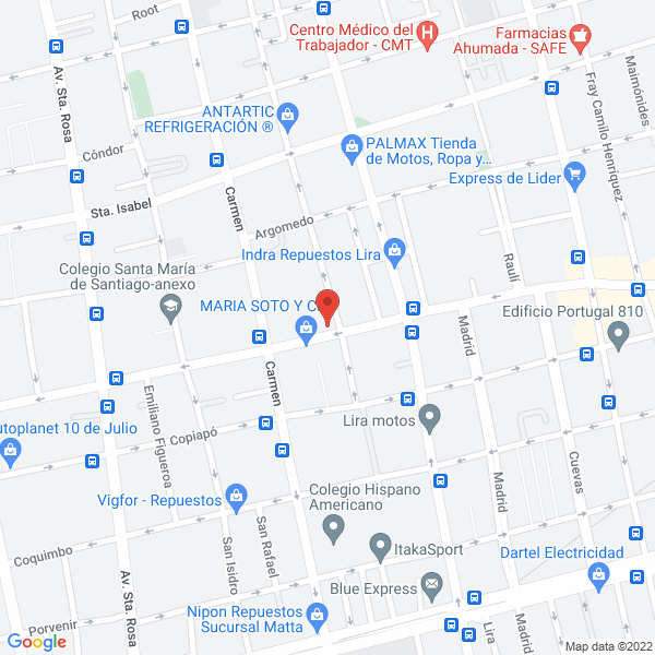 Map of Electro Auto