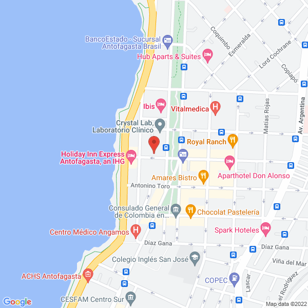 Map of E.G.M Eric Mickle