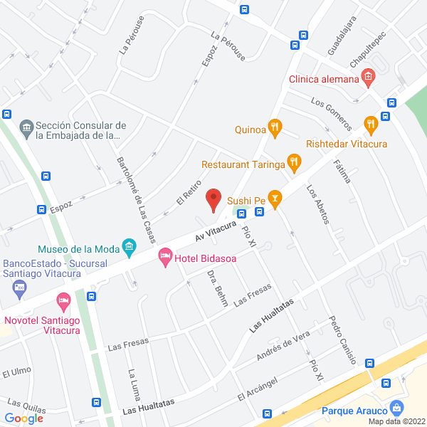 Map of Exportadora Quintay S.A.