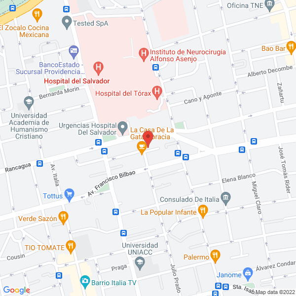 Map of Estudio De Ingeniería y Servicios Limitada