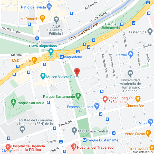 Map of Educacción