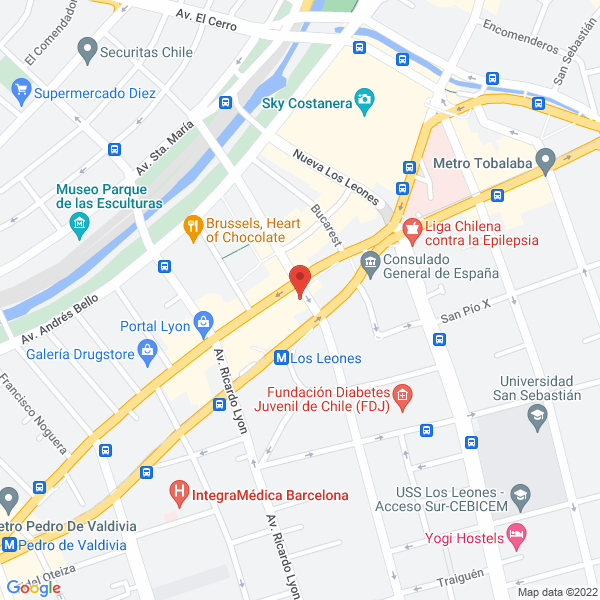 Map of Escuela de Formación Técnica Chile