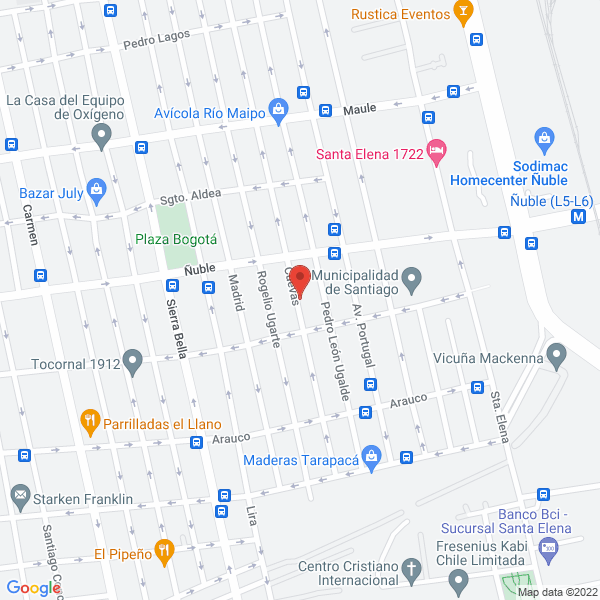 Map of Esmel Ltda.