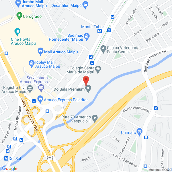 Map of Eventos Don Oscar