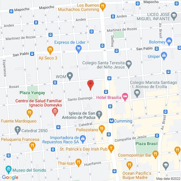 Map of Eventos San Valentin