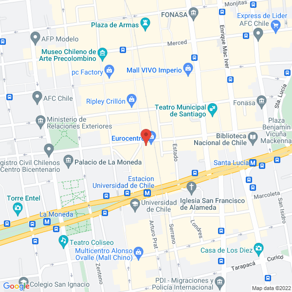 Map of Europc CM Insumos Computacionales