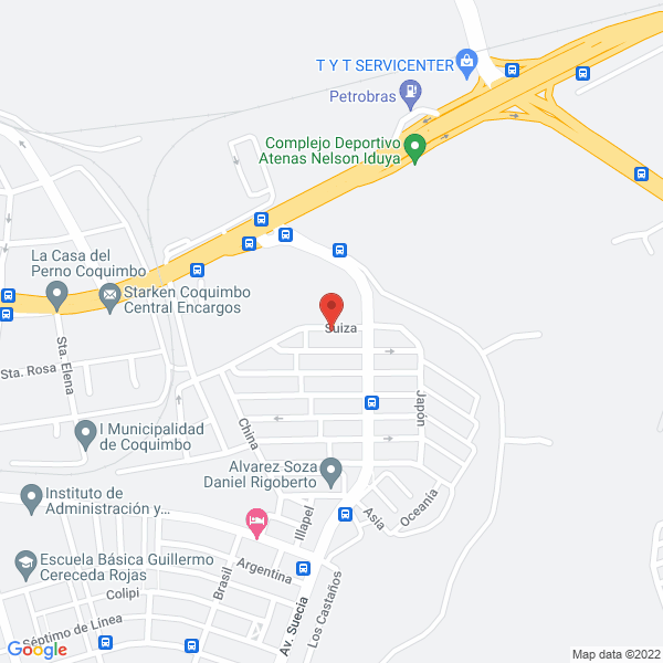 Map of Empresas de Servicios Com-Ser
