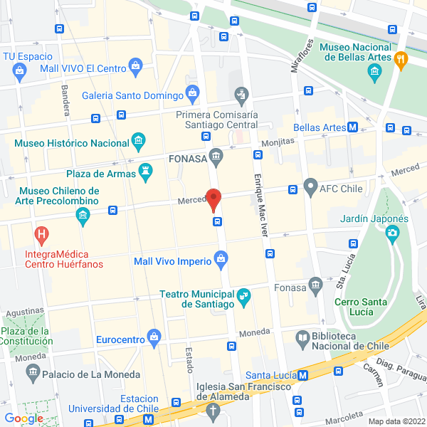 Map of Entre ventas