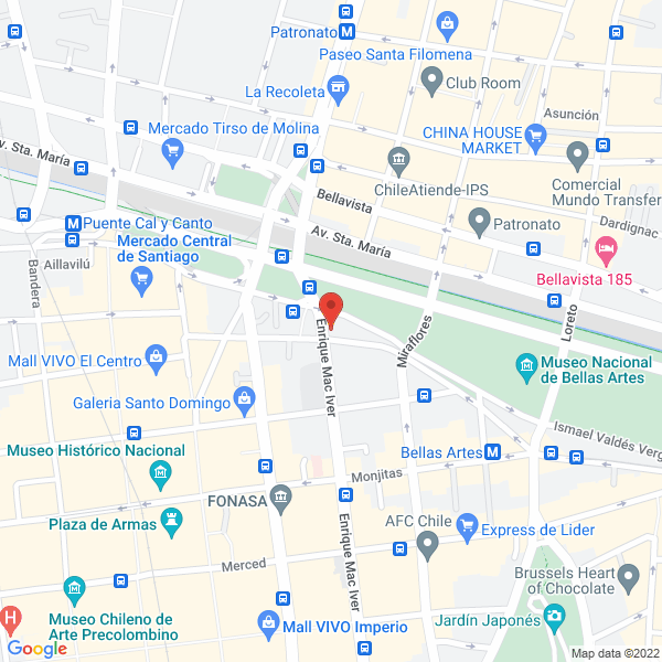 Map of El Ropero