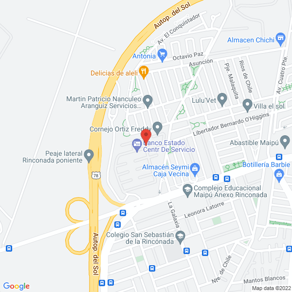 Map of Estamper