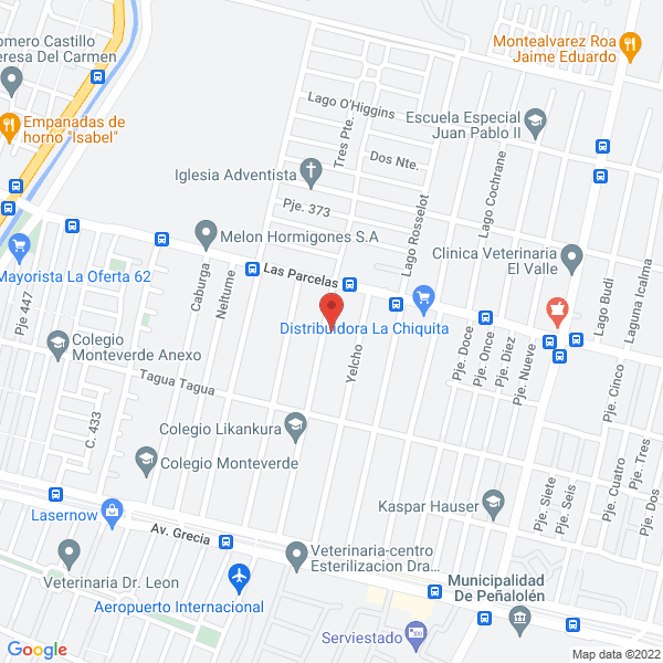 Map of Egv Construcciones