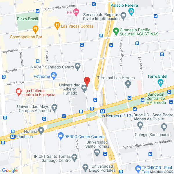 Map of Excop Ltda.