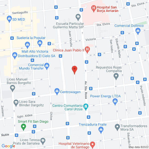 Map of Empresas López Limitada