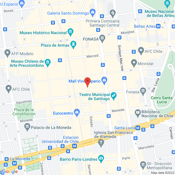 Map of Estetica Carolina