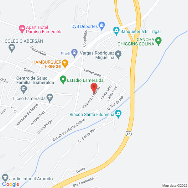 Map of Erc Spa Asesorías Tributarias Y Contables