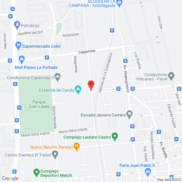 Map of Echeverria Gosody e Hijos SPA