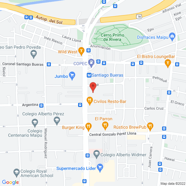 Map of Empresa De Aseo Cleaning And Service SPA