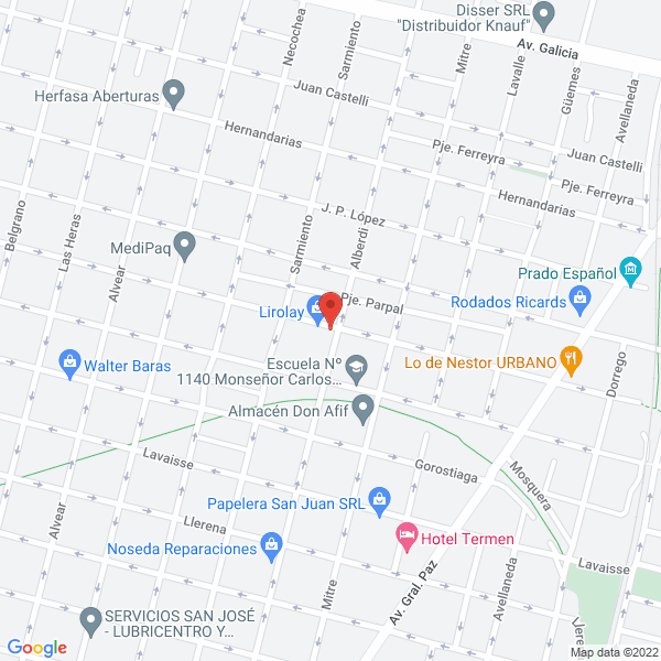 Map of Autoservicio la Nueva Esquina Entrega a Domicilio
