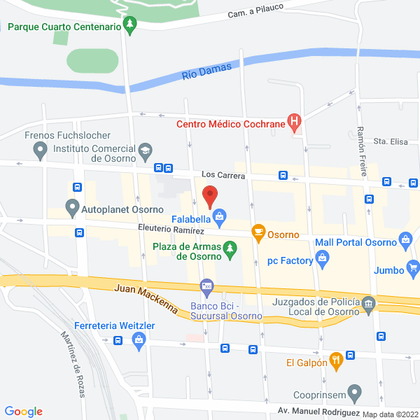 Map of Estudio Jurídico Abogado Gonzalo Neira