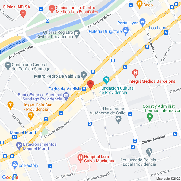 Map of El Baúl Producciones Ltda.