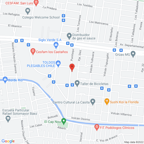 Map of Florigas