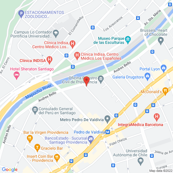 Map of Forestal Casino Ltda - Agrisol