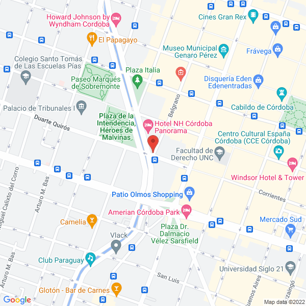 Map of Casa Petrini Sacifi