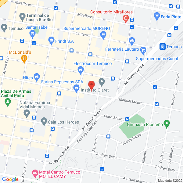 Map of Fincheira Repuestos